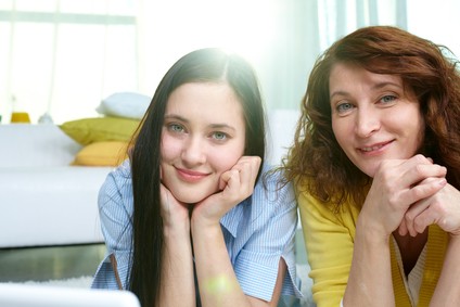 Mother and daughter